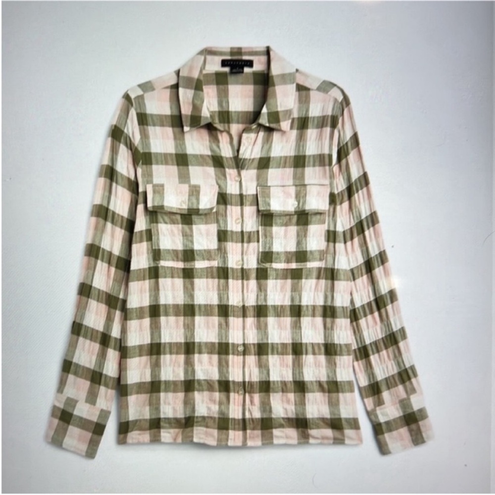 Sanctuary- Holi  Relaxed Button Down Top